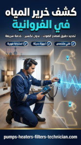 كشف خرير المياه في الفروانية