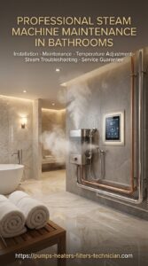 صيانة اجهزة البخار