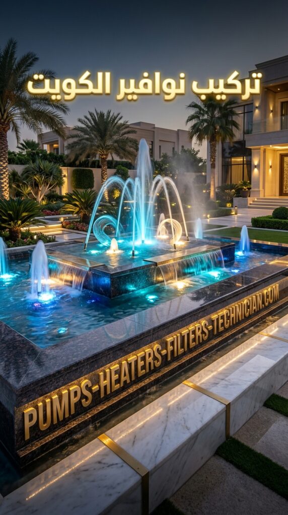 أنواع النوافير الكويت