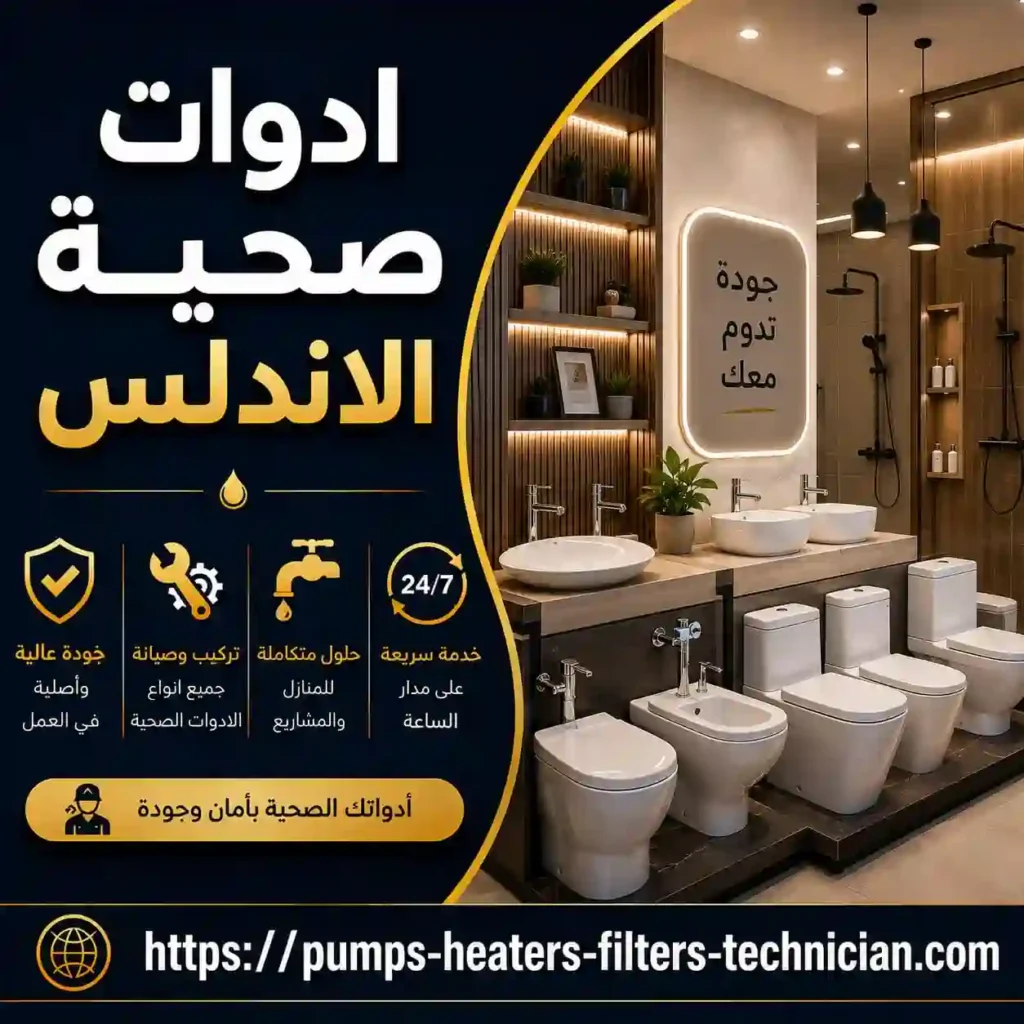 ادوات صحية الاندلس