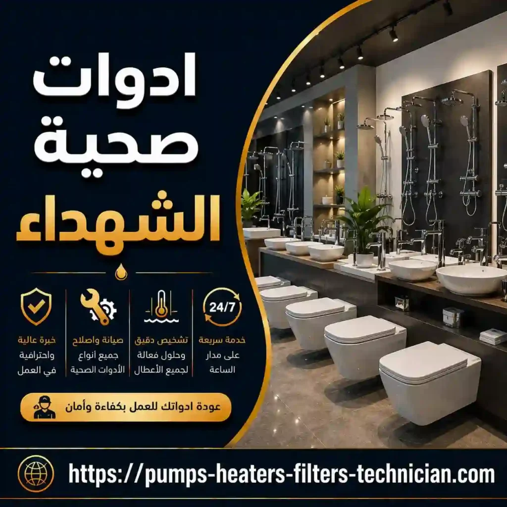 ادوات صحية الشهداء